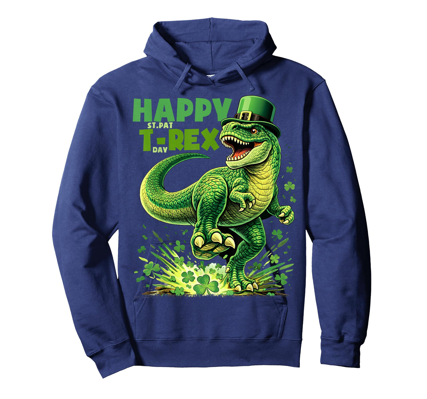 Happy St Pat T-Rex Day Dinosaur St Patricks Day Boys Toddler T-Shirt