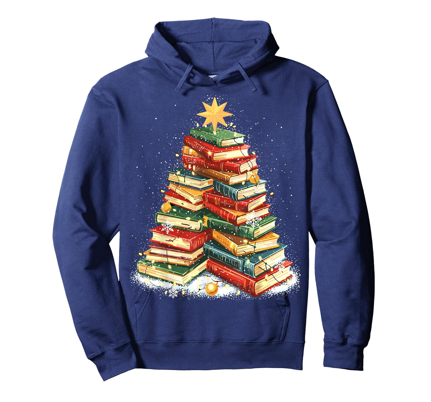 Book Christmas Tree Reading T-Shirt