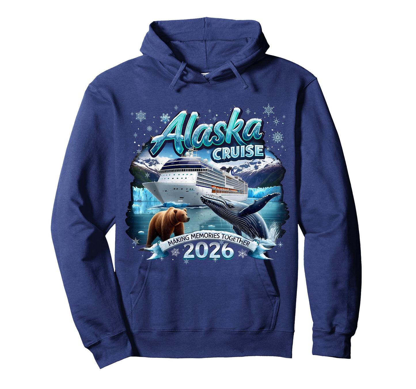 Alaska Cruise 2026 Making Memories Together Family Vacation T-Shirt