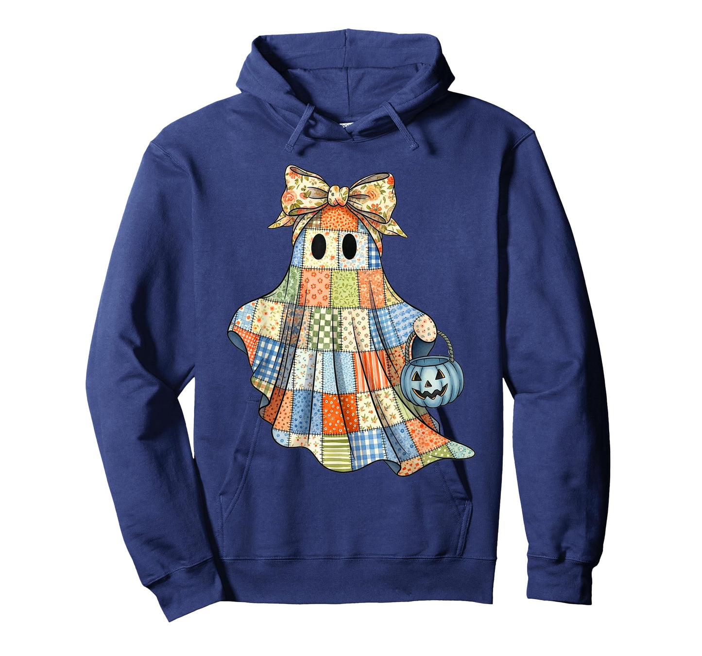 Patchwork Quilter Fall Ghost Bow Quilt Block Autumn Quilting T-Shirt