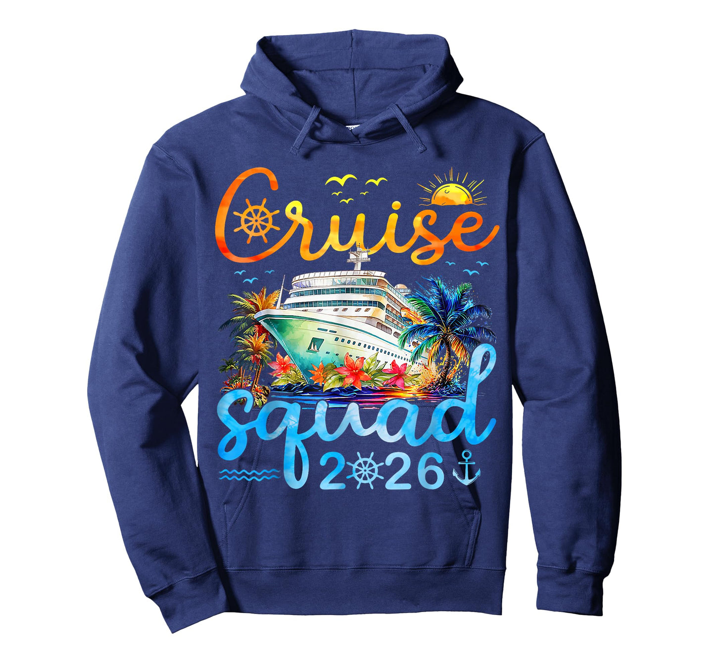 Cruise Squad 2026 Family Friends Vacation Matching Group T-Shirt