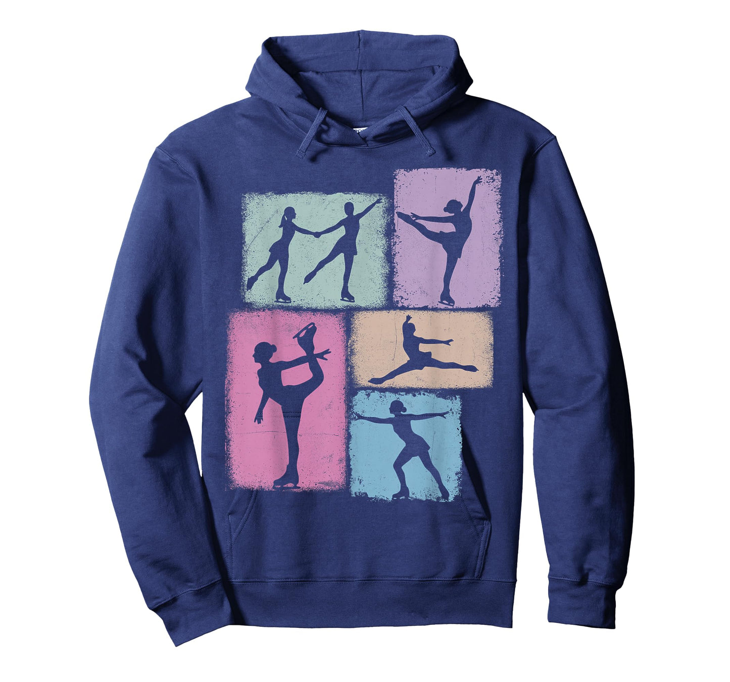 Figure Skating Collage Skater Women Kids Youth Girl T-Shirt