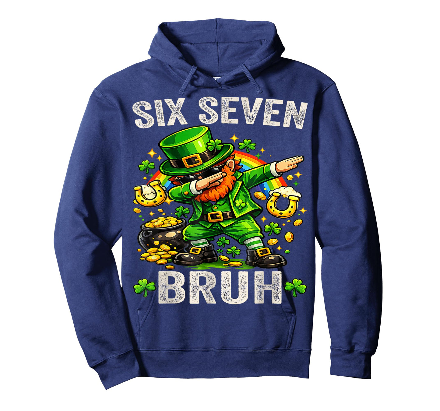 Bruh St Patricks Day Six Seven Kids Boys Men Women 67 Meme T-Shirt