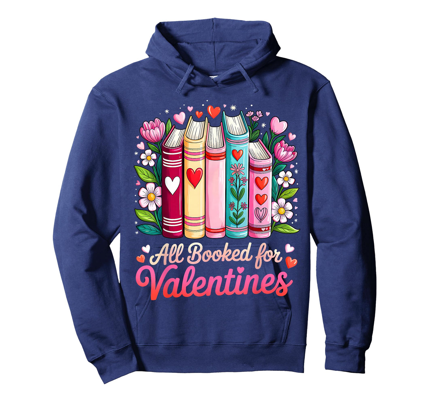 Valentine All Booked for Valentine Book Lovers Teacher Kid T-Shirt