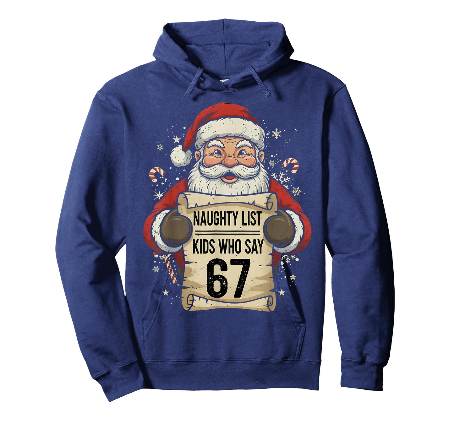 Naughty List Kids Who Say 67 Funny Teacher Christmas T-Shirt