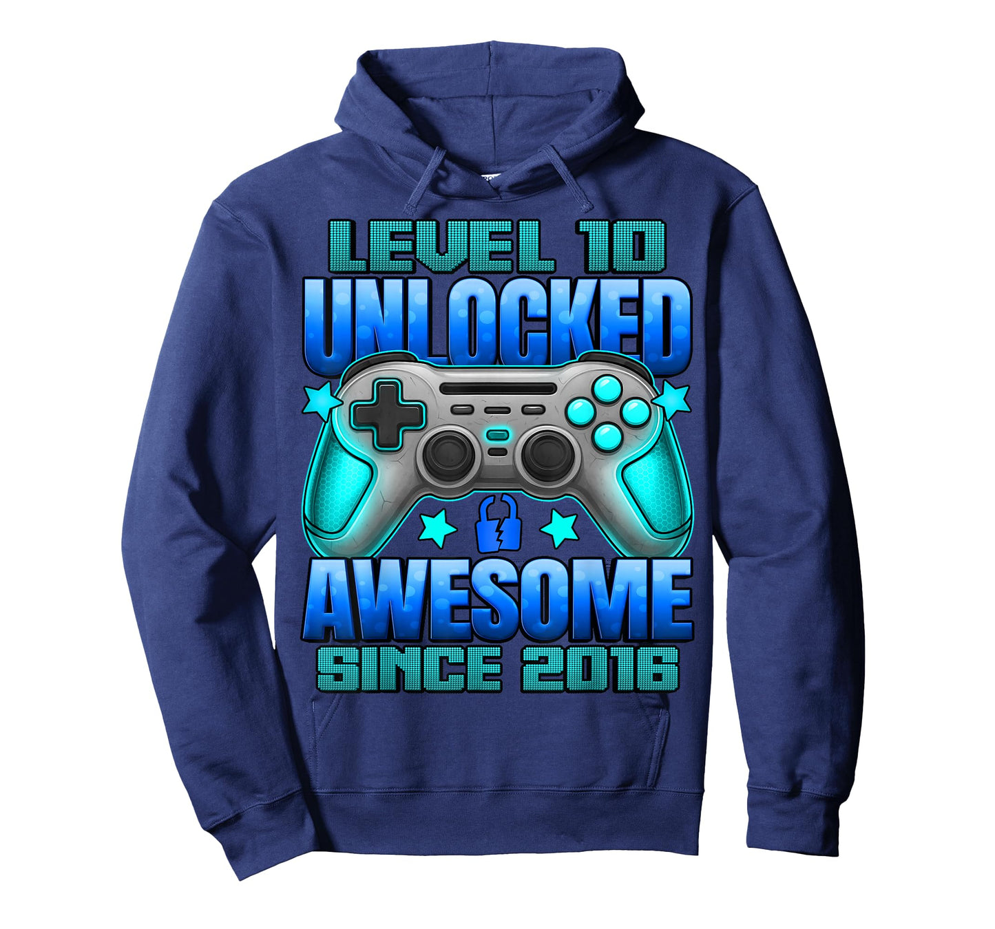 Level 10 Unlocked 10 Year Old Gifts Boys 10th Birthday Boy T-Shirt