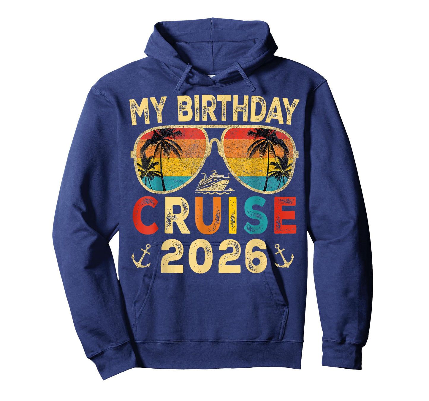 My Birthday Cruise 2026 Party Cruise Birthday Vacation T-Shirt