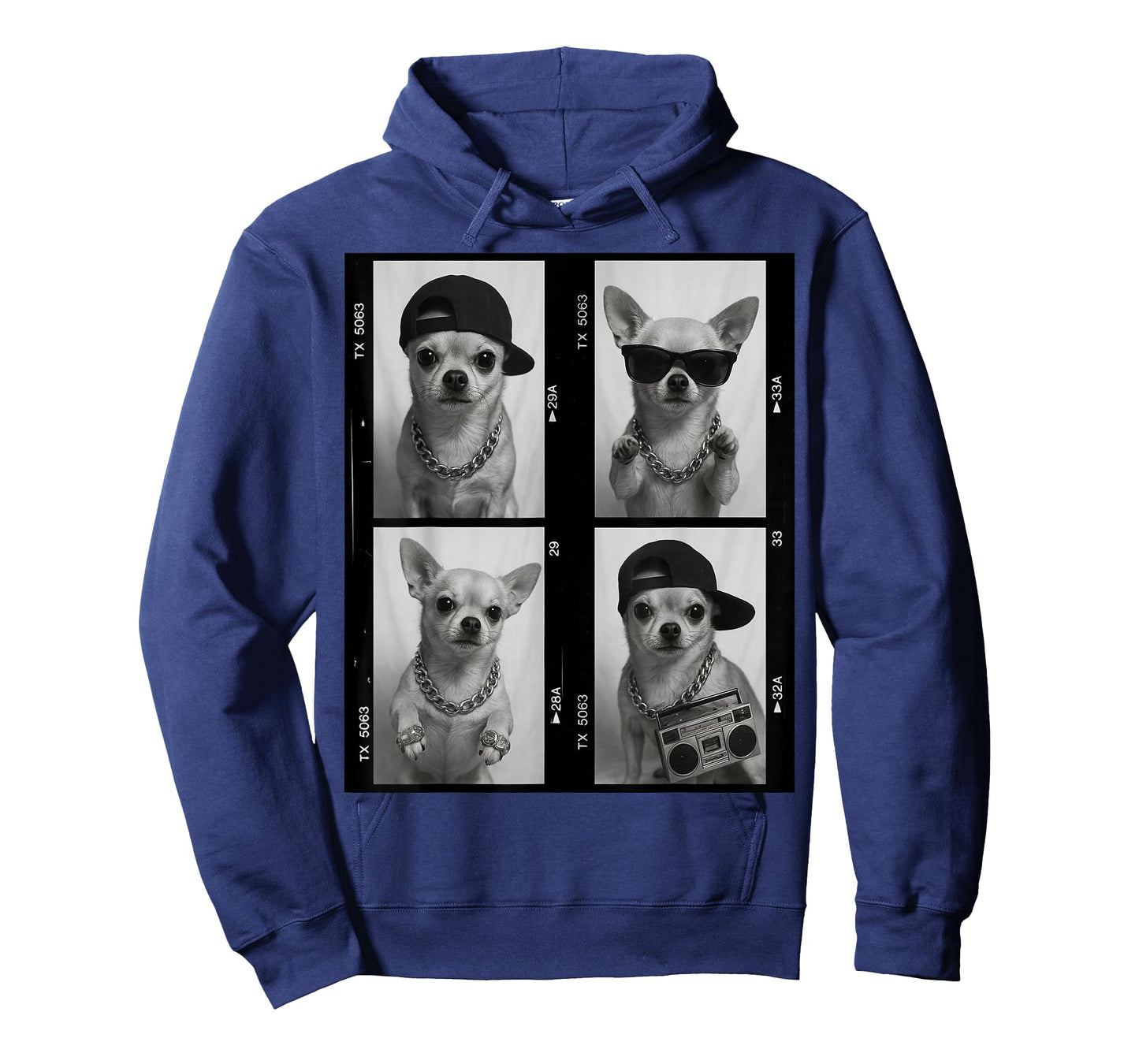 Retro Chihuahua Funny Animal Photobooth T-Shirt