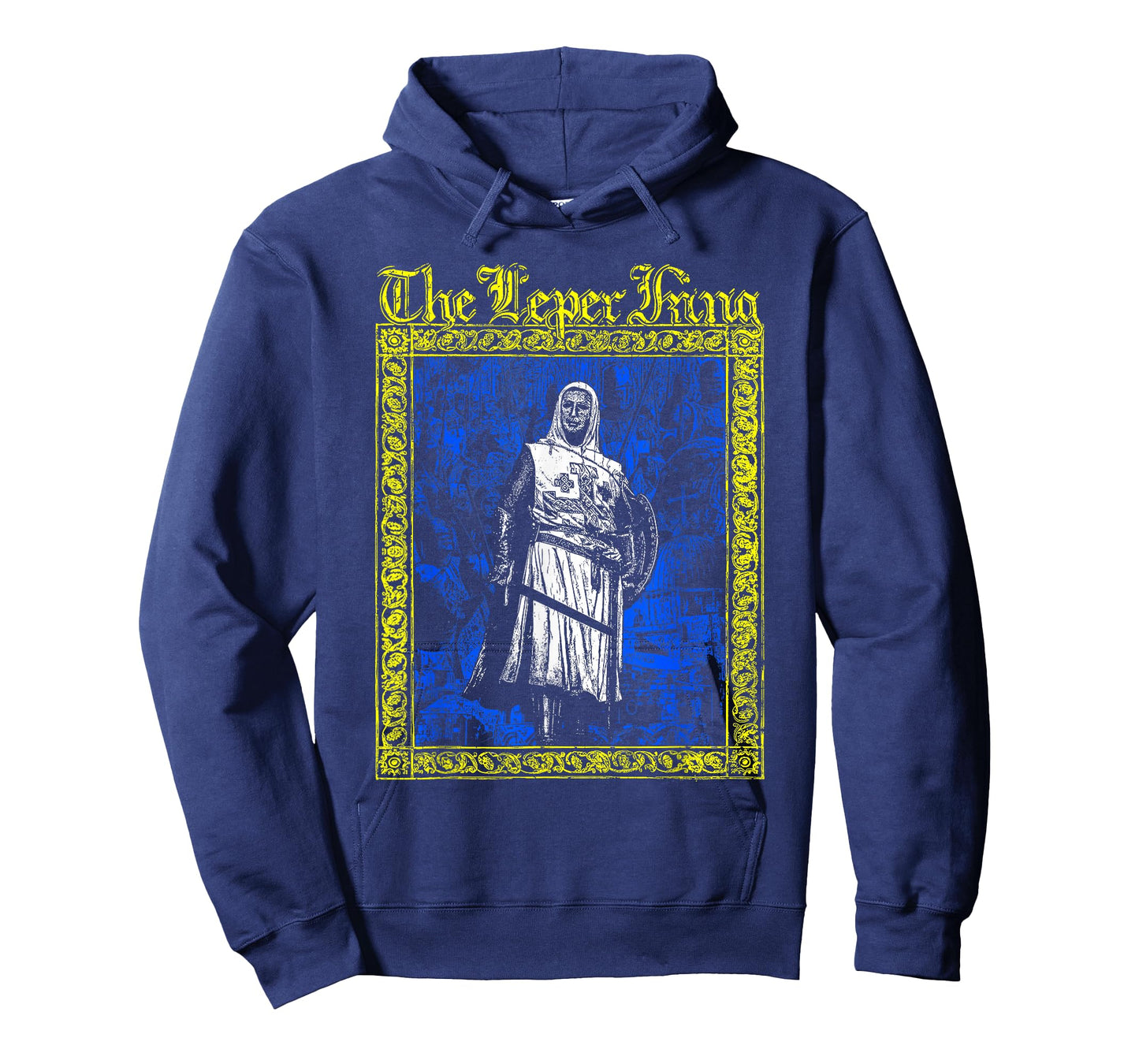 The Leper King Baldwin IV Middle Ages Crusader Apparel T-Shirt