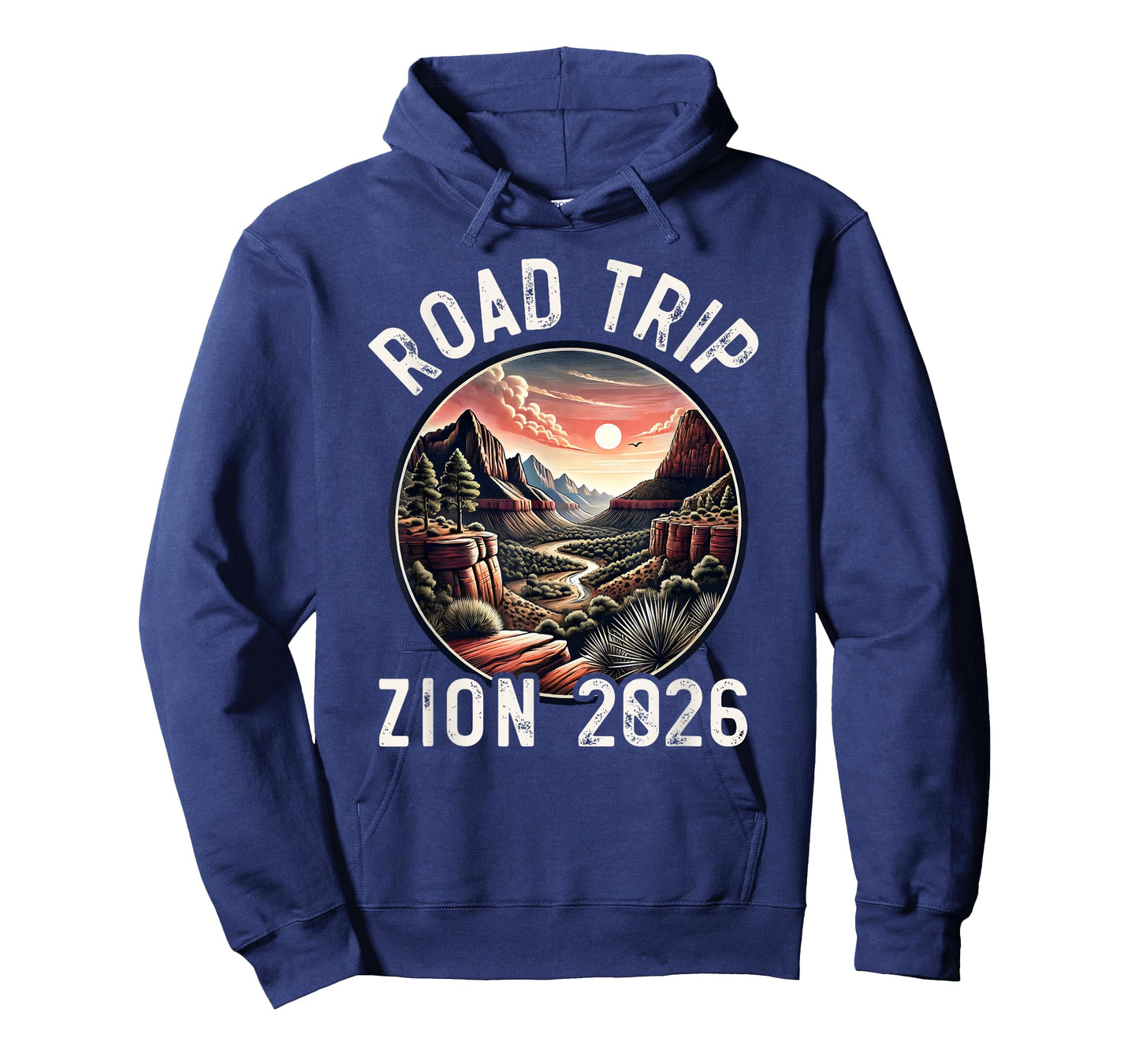 Zion National Park Utah Road Trip 2026 Hiking Souvenir T-Shirt