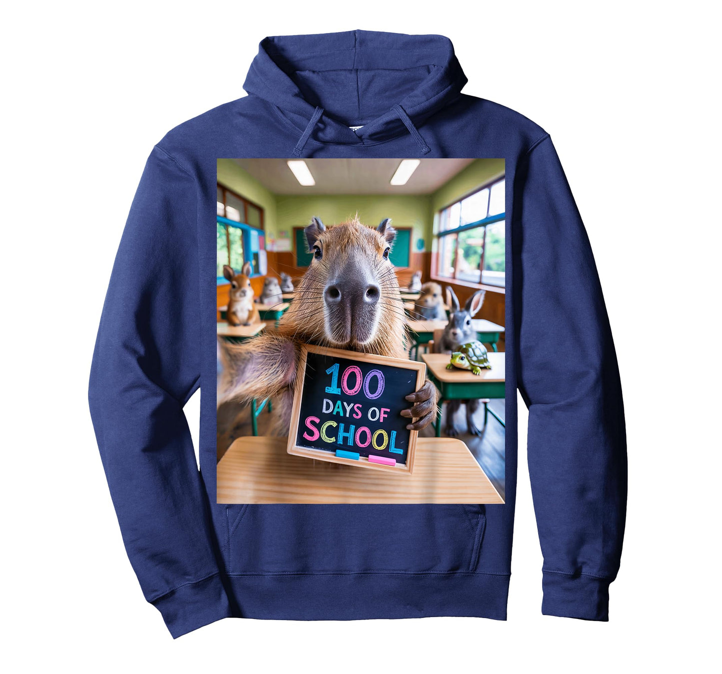 Capybara Selfie 100 Days of School Design for Capybara T-Shirt