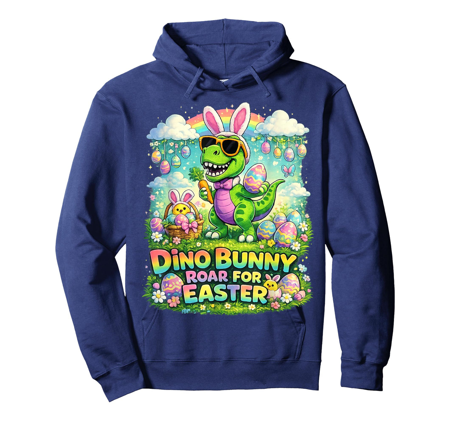 T-Rex Bunny Costume Easter Outfit for Boys and Kids Funny T-Shirt