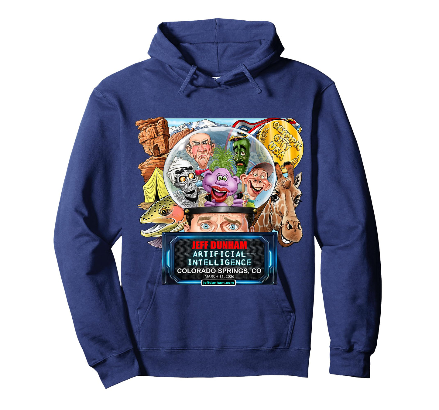 Jeff Dunham Colorado Springs, CO (2026) T-Shirt