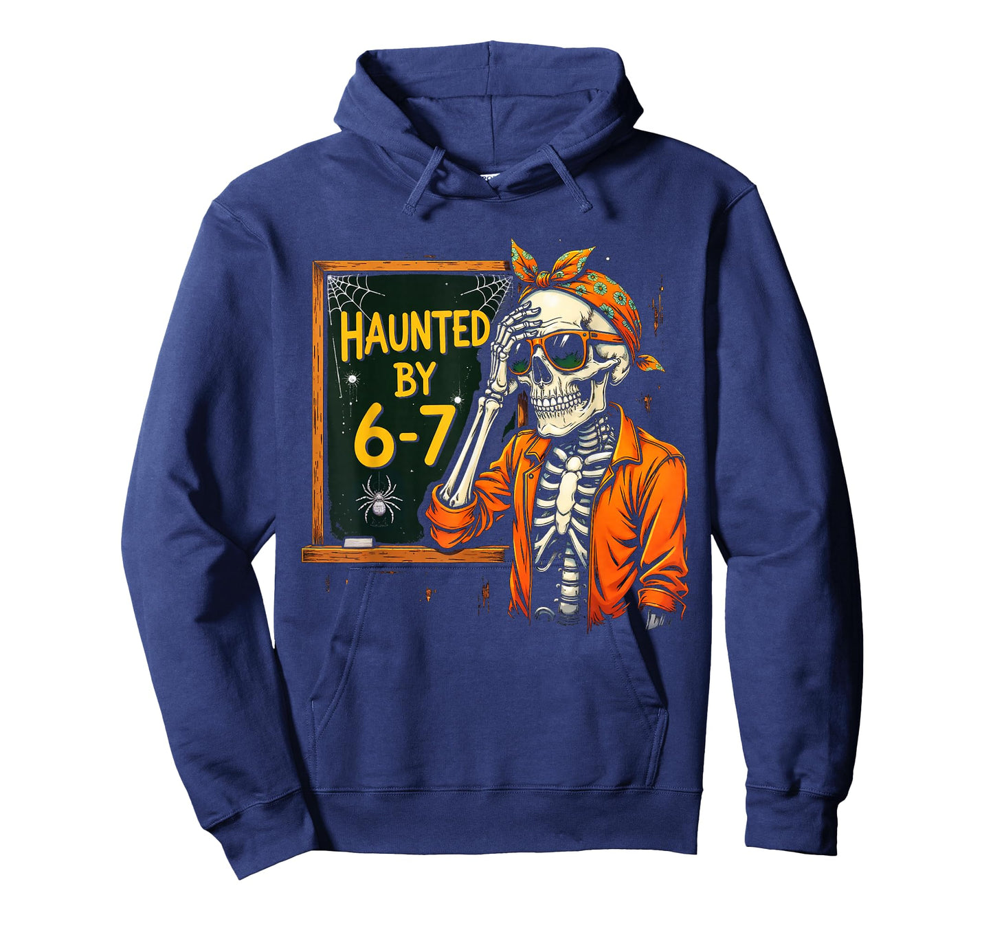 Haunted by 67 Funny Spooky Teacher Halloween Six Seven Meme T-Shirt