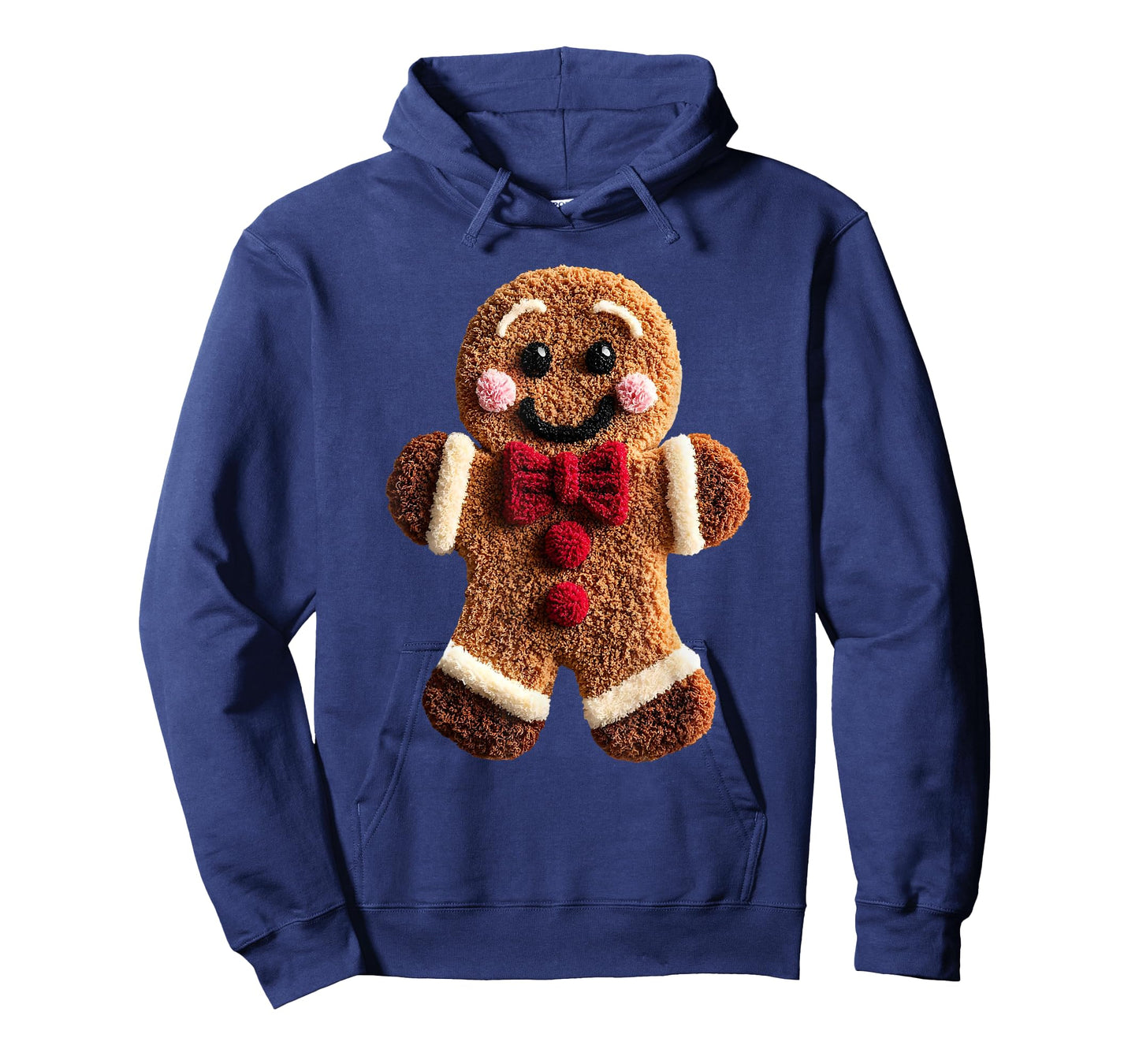 Funny Gingerbread Man Crochet Xmas Pajamas Holiday Christmas T-Shirt