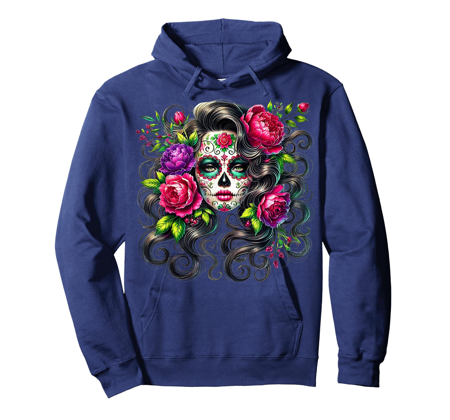 Dia De Muertos La Catrina Day of The Dead Sugar Skull Women T-Shirt