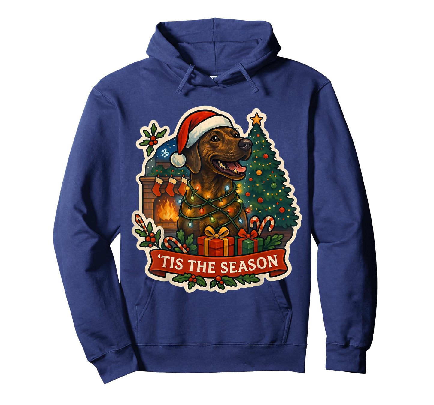 Tis The Season Plott Hound Dog Merry Christmas Mom Dad Xmas T-Shirt