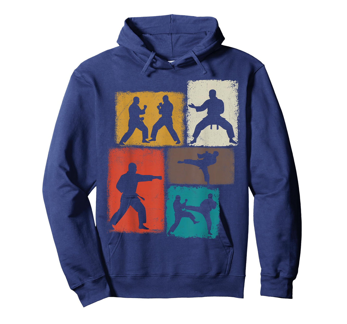 Karate Practitioner Collage Men Kids Sensei Youth Boys T-Shirt