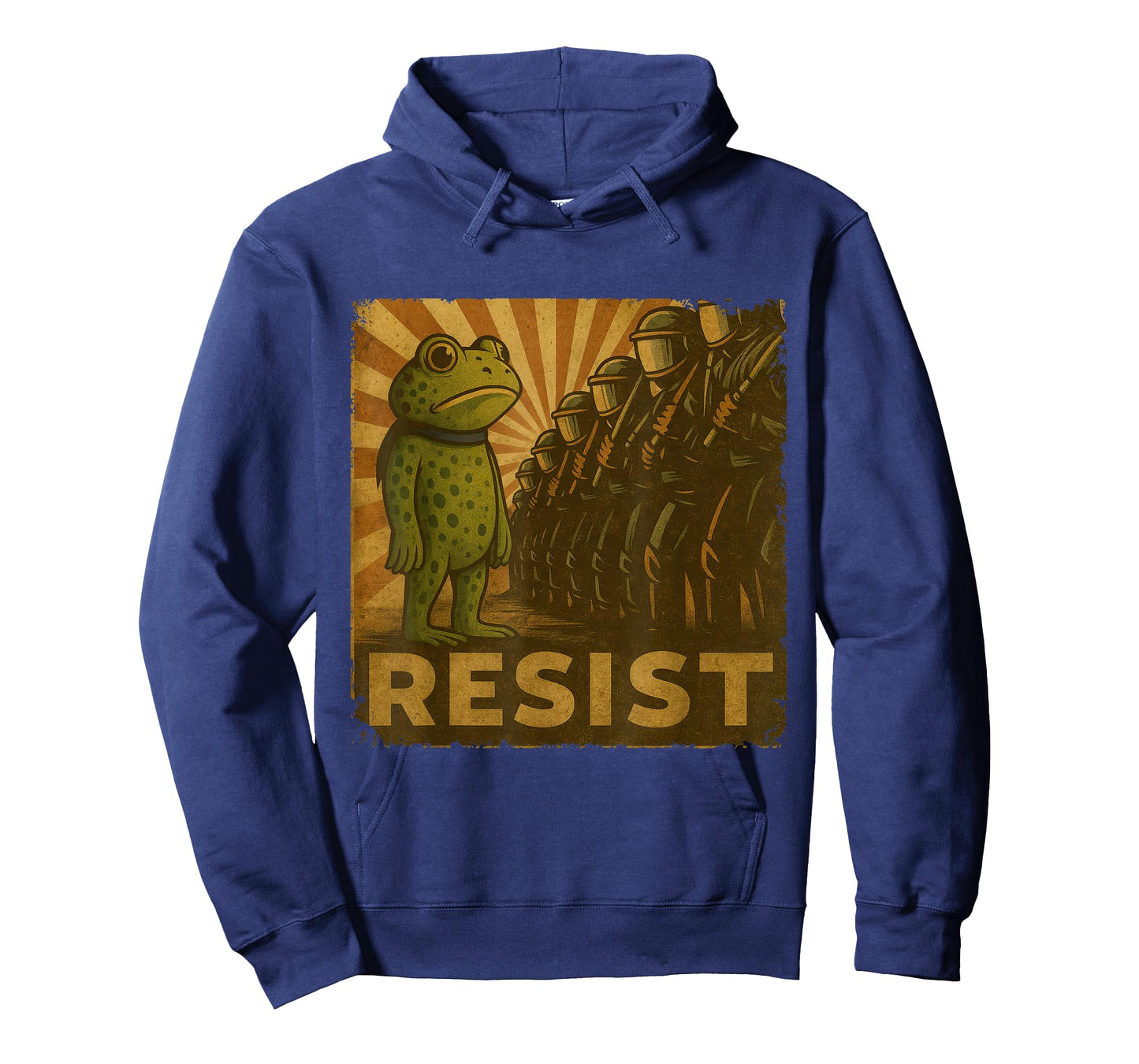 Portland Frog Protest Propaganda Poster Resist Activist T-Shirt
