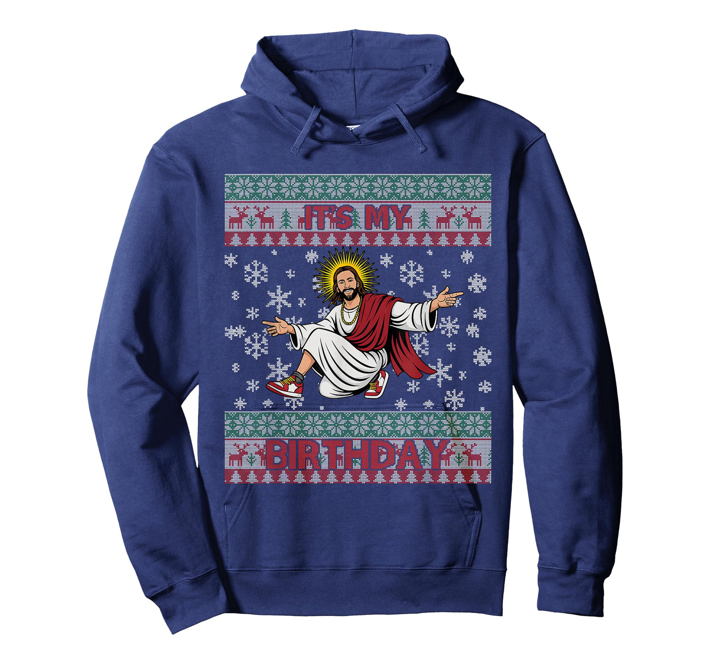 It’s My Birthday Funny Jesus Ugly Christmas Sweater T-Shirt