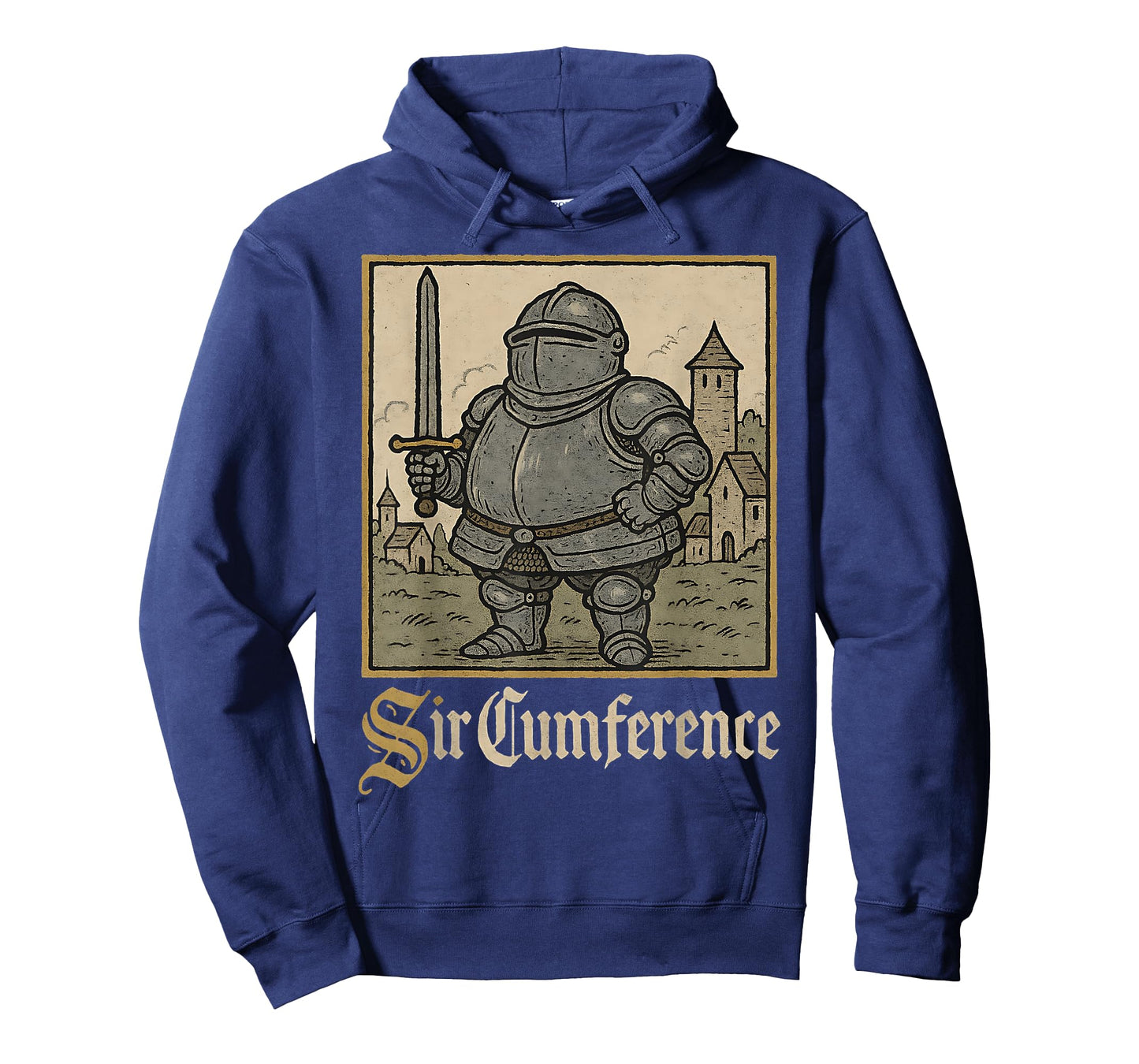Sir Cumference Medieval Knight Ren Faire Meme Funny Graphic T-Shirt