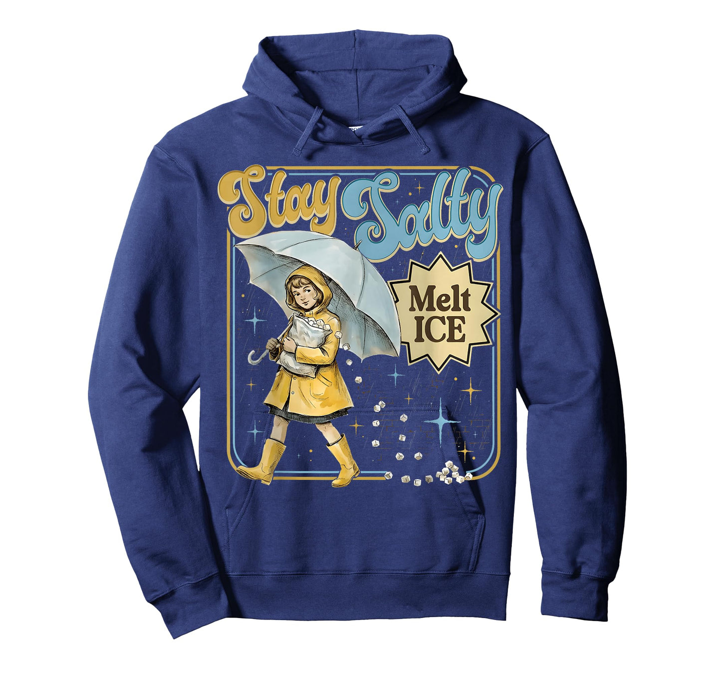 Salty Salt Melt Ice Funny Women Men T-Shirt