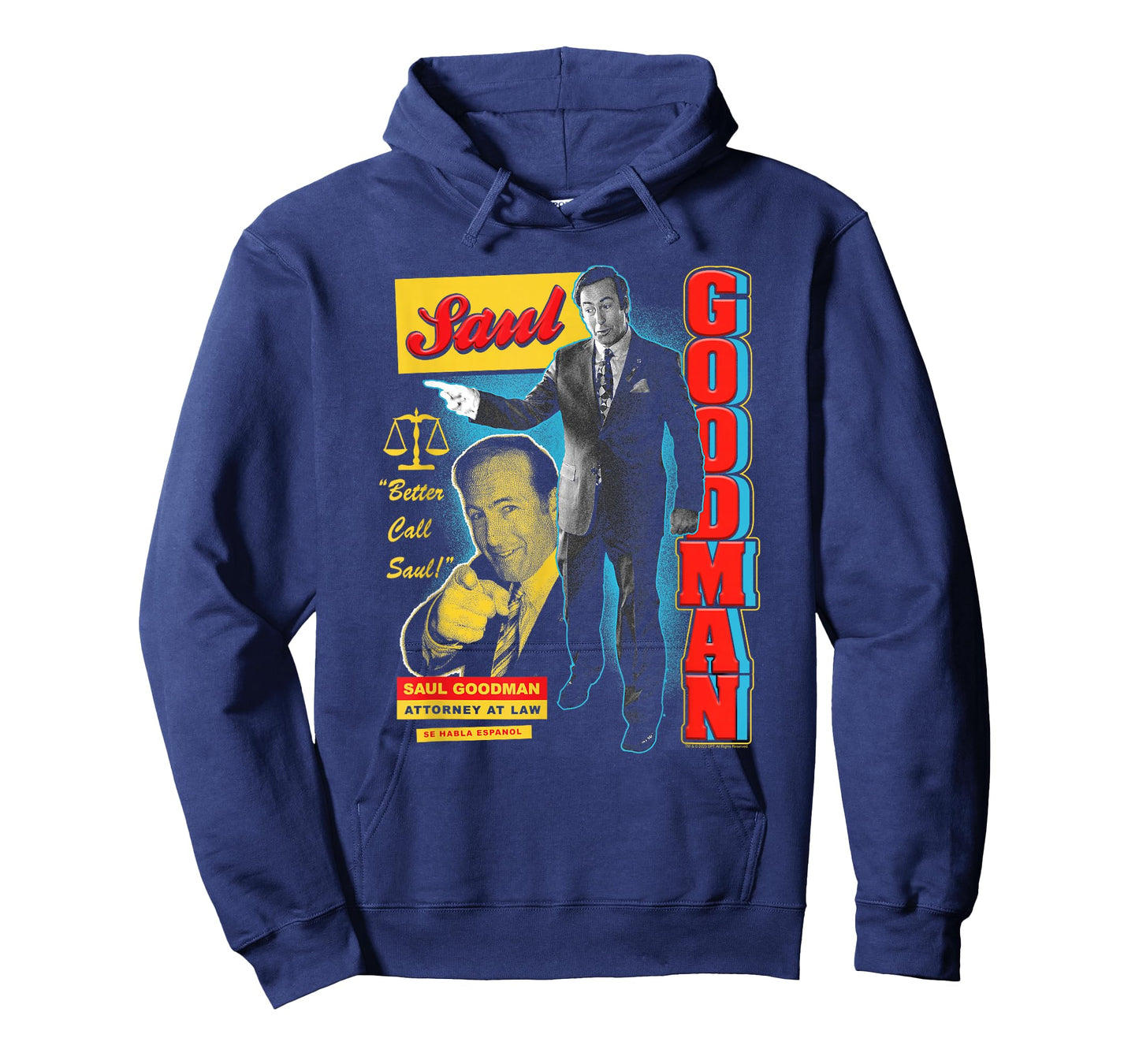 Breaking Bad Saul Goodman Colorful Ad Collage TV Show T-Shirt