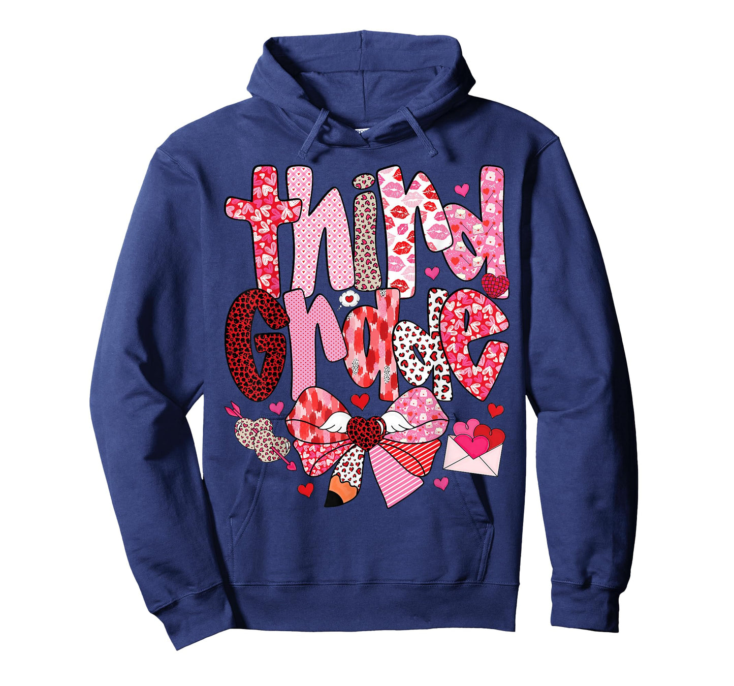 Third Grade Teacher Valentine Design for Classroom Fun T-Shirt