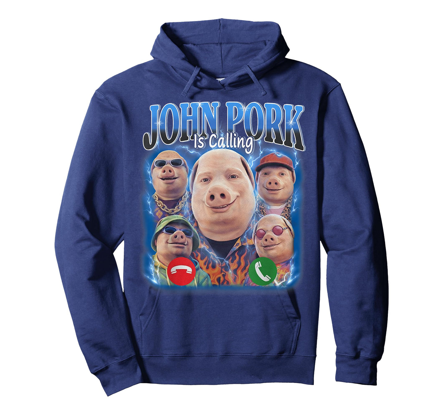 Funny John Pork is Calling Meme Vintage John Pork Bootleg T-Shirt