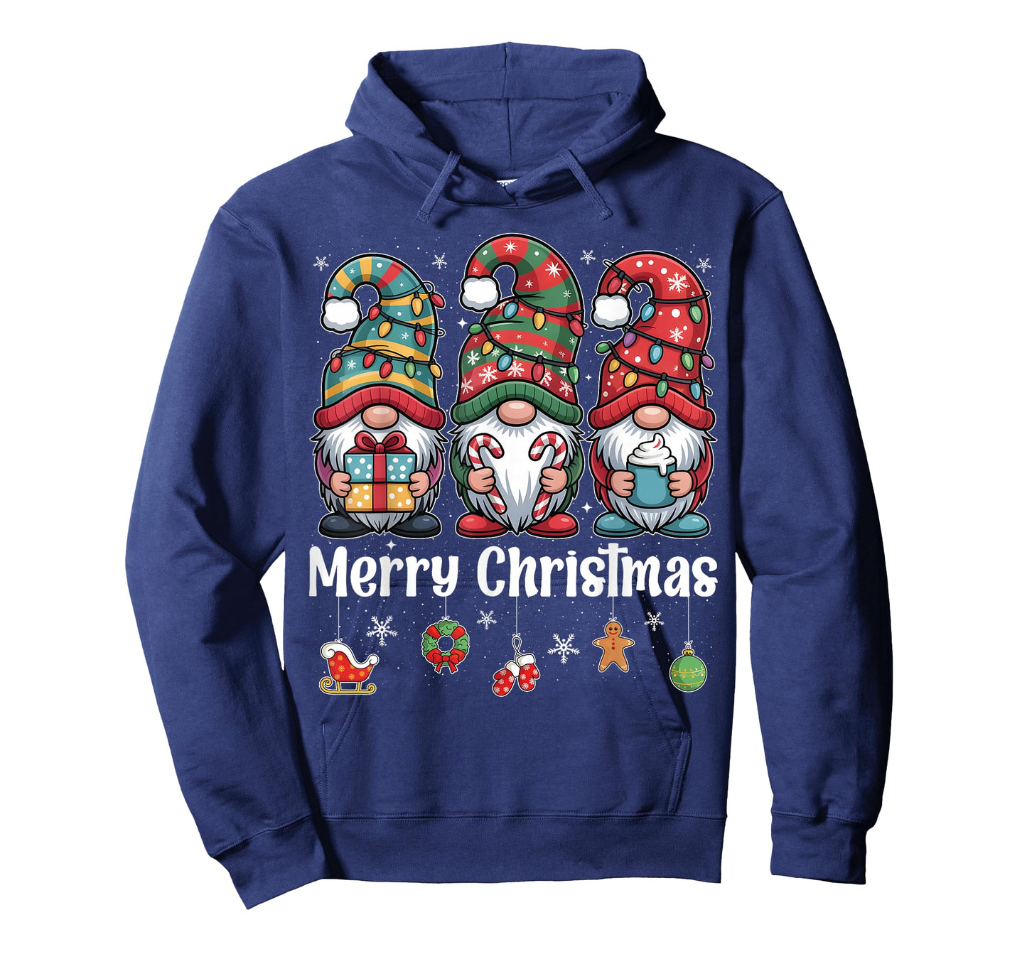 Merry Christmas Gnomes Christmas Lights Xmas Pajamas Family T-Shirt