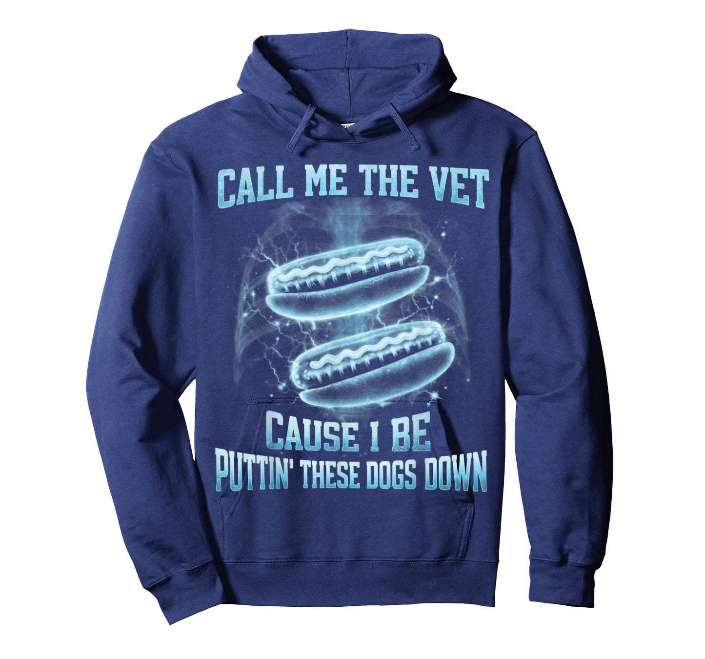 Call Me The Vet Cause I Be Puttin' These Dogs Xray Hotdog T-Shirt