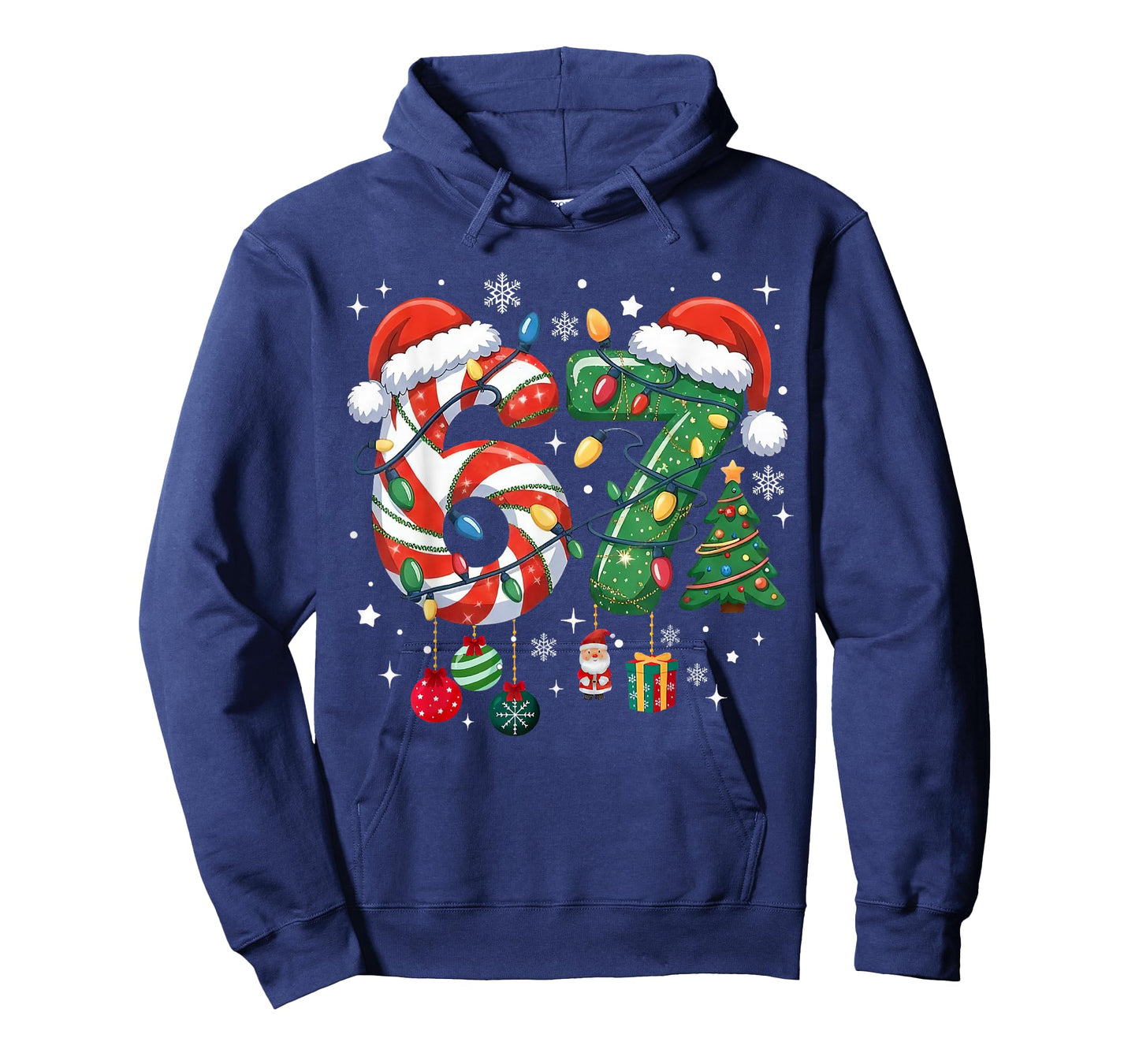 Meme 6 7 Christmas Matching Outfit Six Seven Trendy T-Shirt