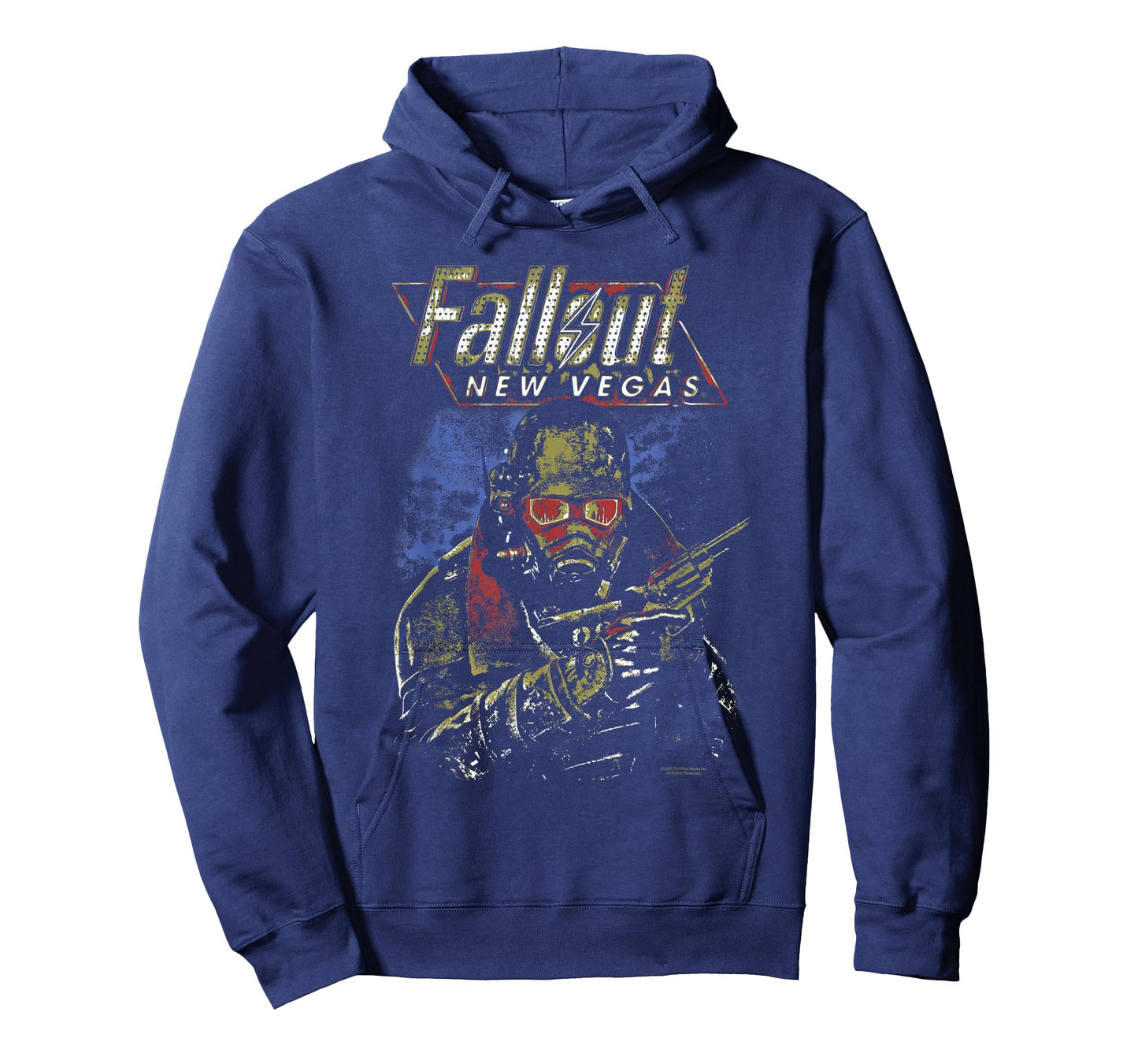 Fallout New Vegas Ranger Vintage Distressed Video Game T-Shirt