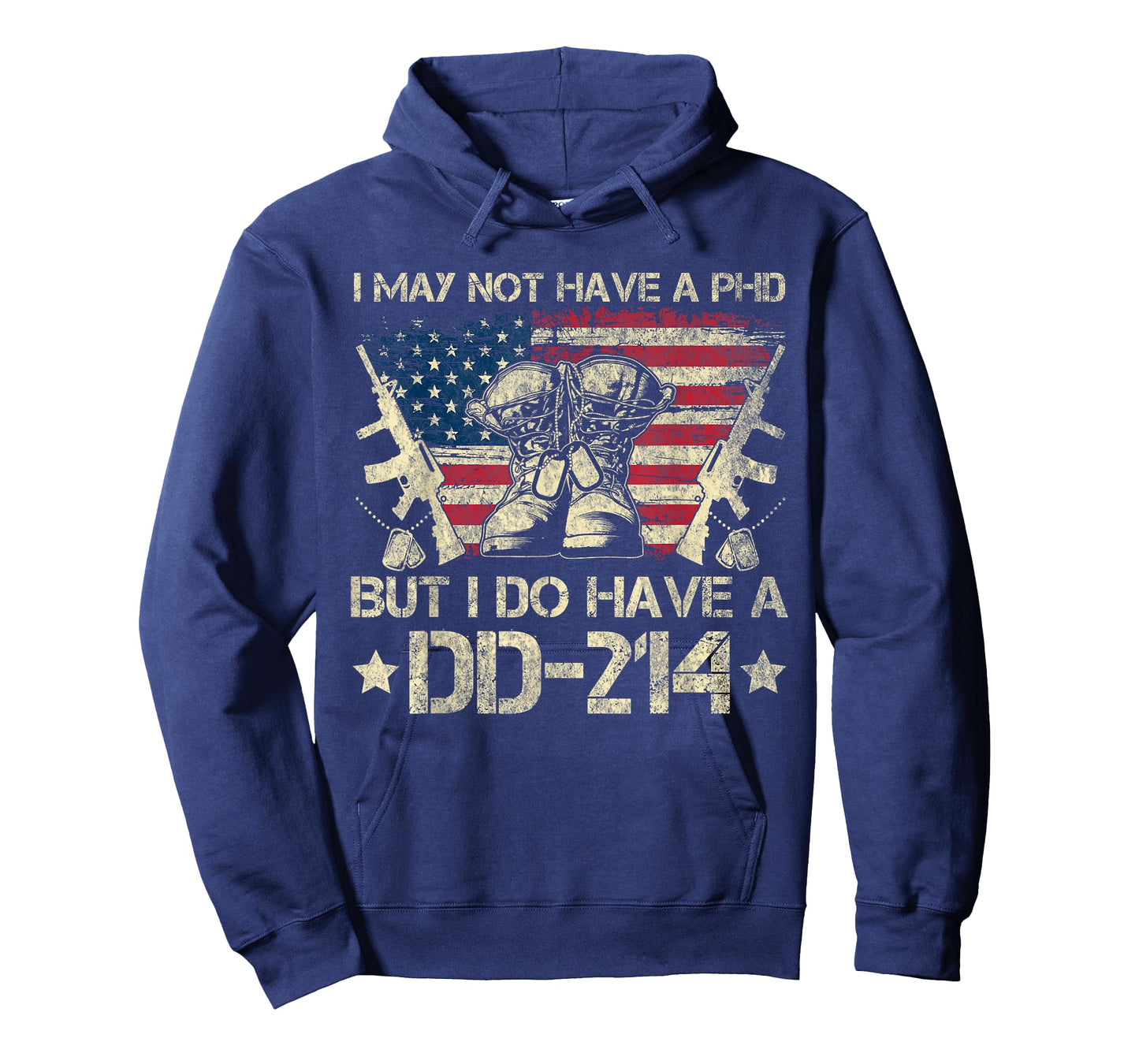 DD-214 US Military Veteran Retired I Dont Have Phd DD214 T-Shirt