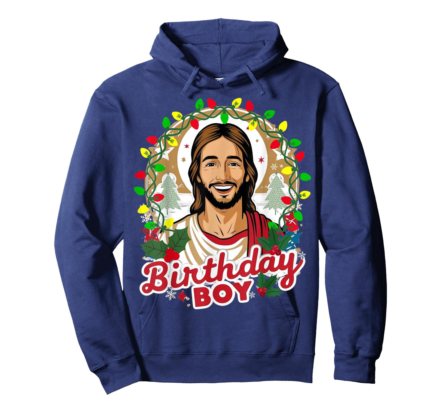 Funny Jesus Birthday Boy Christmas Xmas Holiday Ugly Sweater T-Shirt
