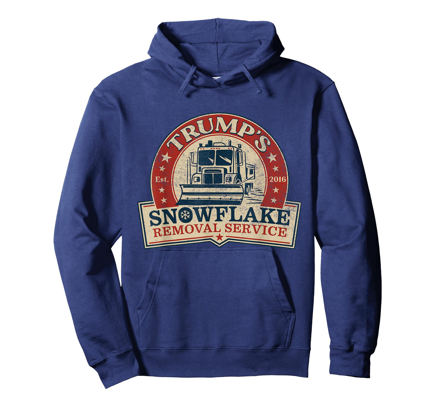 Trump's Snowflake Removal Service Funny Donald Trump T-Shirt