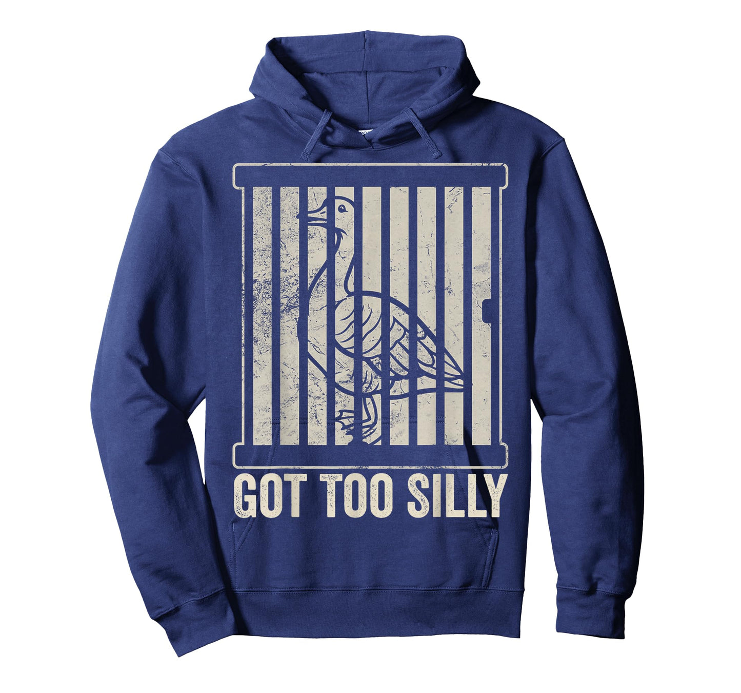 Silly Goose Got Too Silly Funny Goose Meme Humor T-Shirt