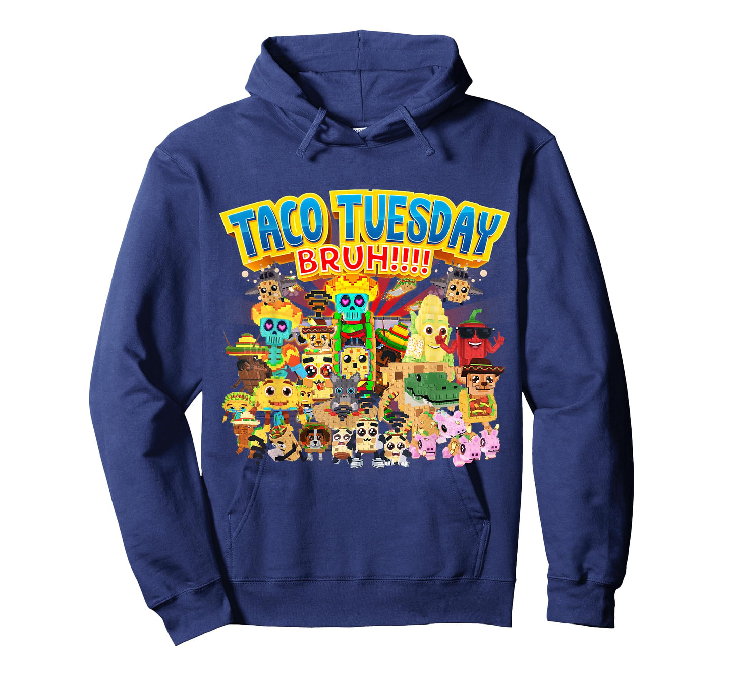 Taco Tuesday Bruh Funny Every Taco Brainrots for Boys Kids T-Shirt