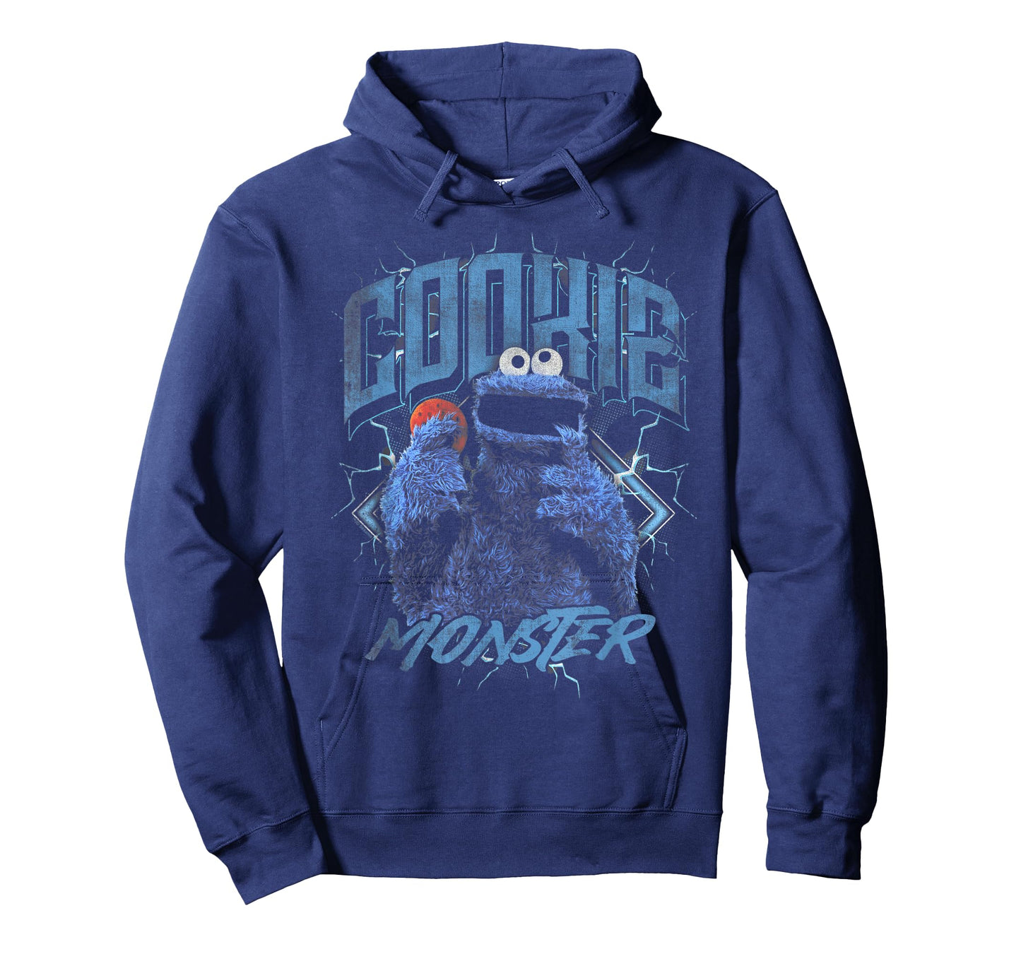 Sesame Street Cookie Monster Heavy Metal T-Shirt