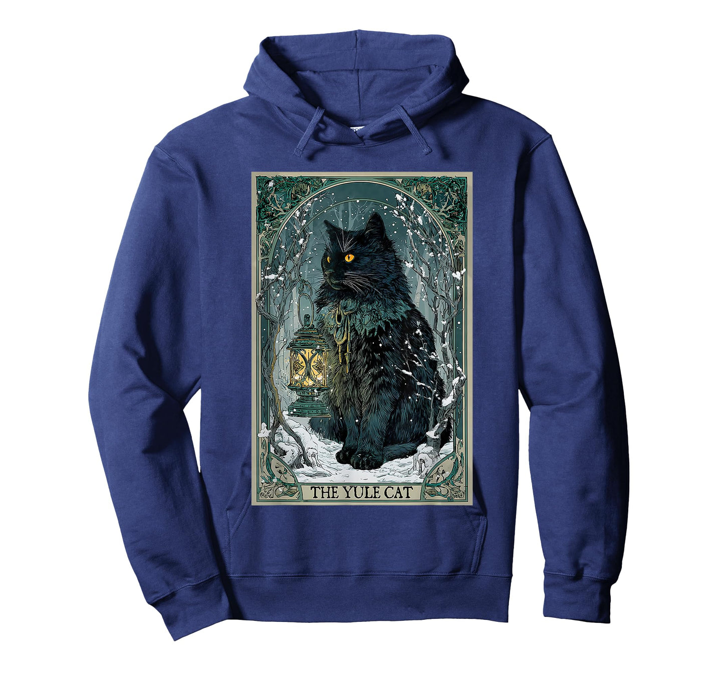 The Yule cat Tarot Card Christmas T-Shirt