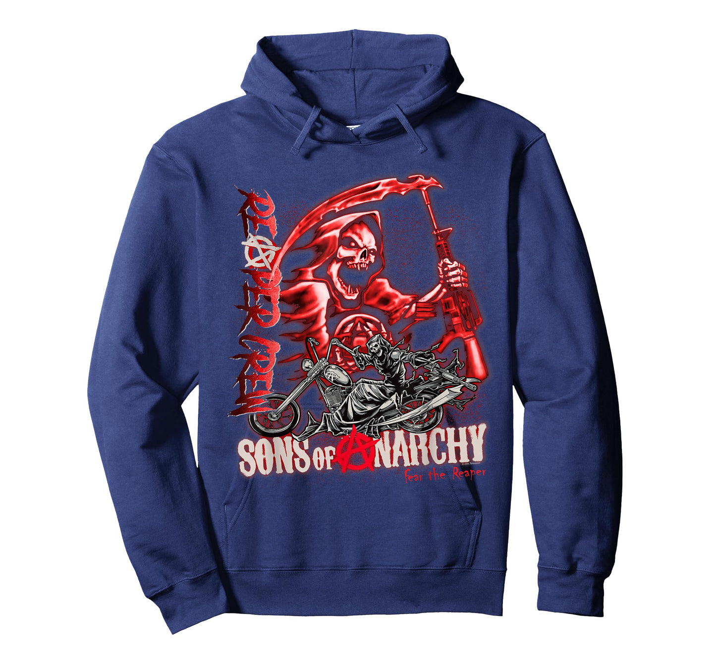 Sons of Anarchy Throwback Fear The Reaper Biker TV Show T-Shirt