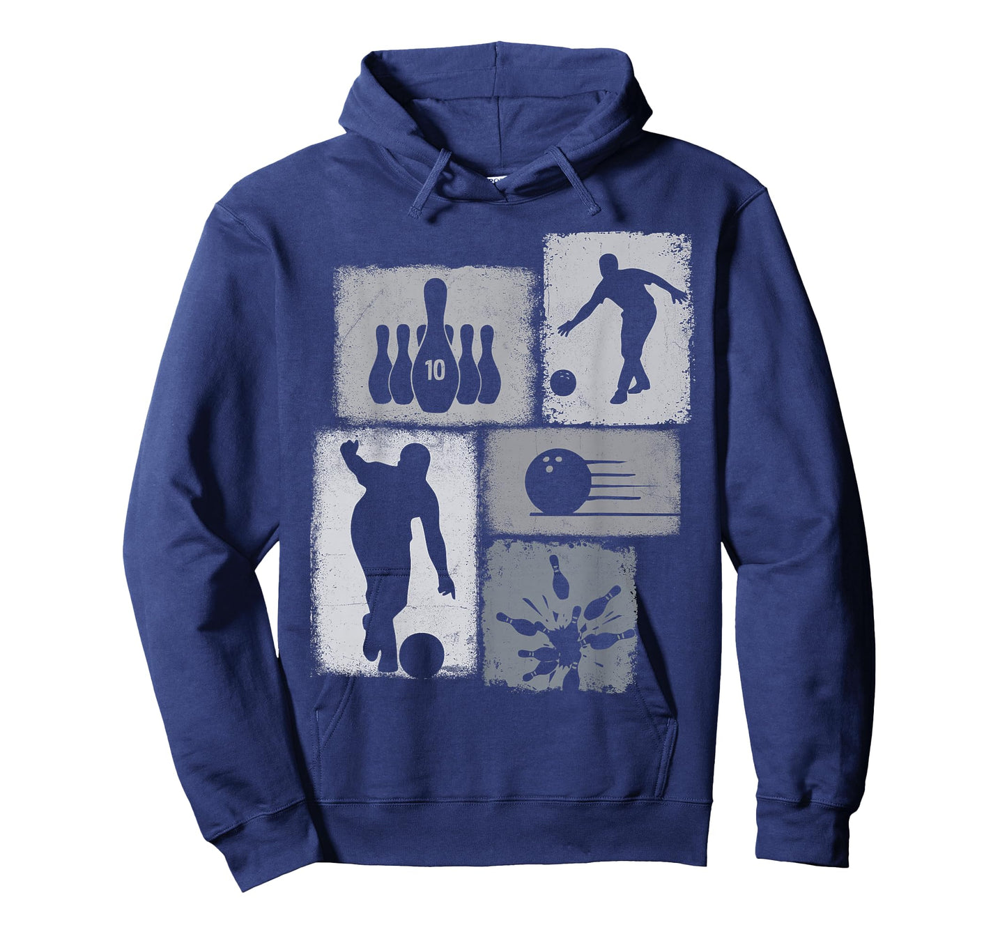 Bowling Collage Bowler Men Women Coach Youth T-Shirt