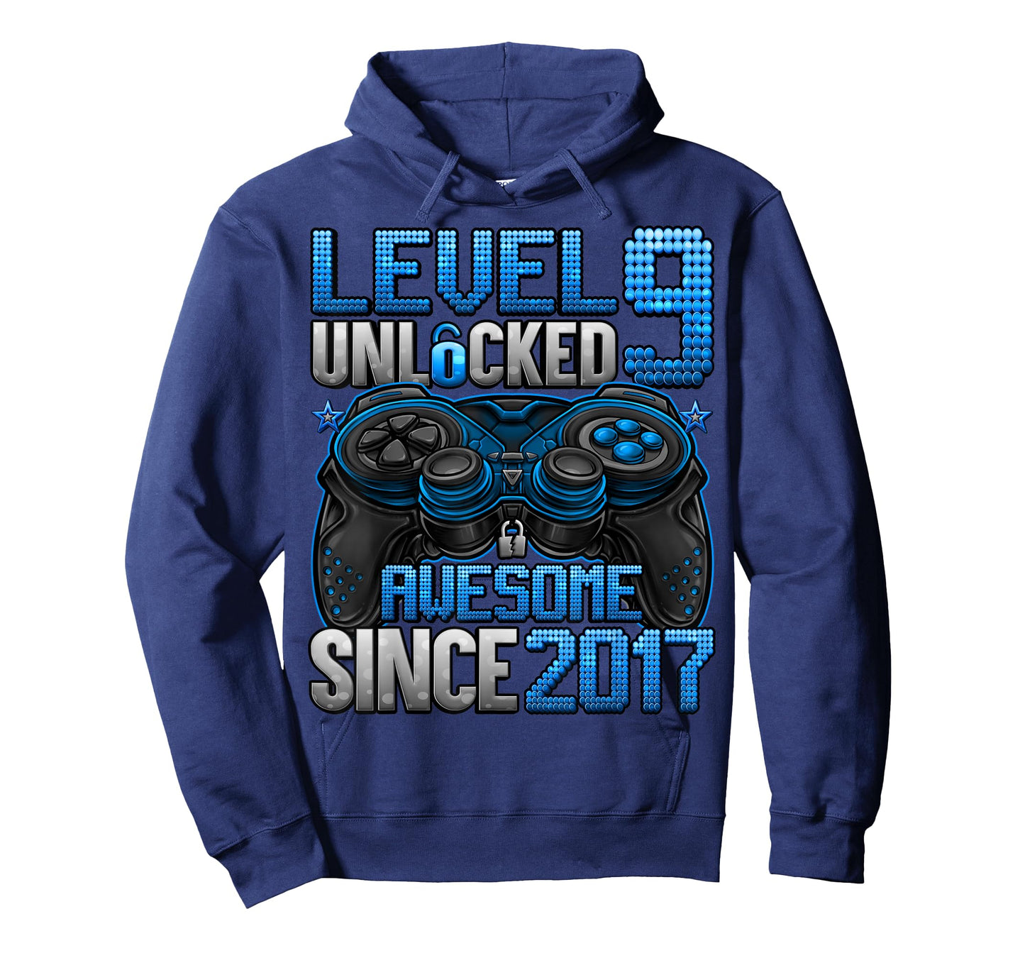 Level 9 Unlocked 9 Year Old Gifts for Boys 9th Birthday Boy T-Shirt
