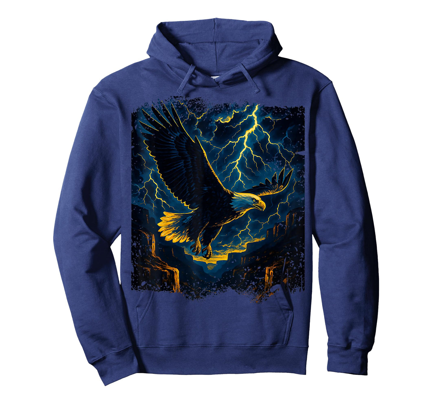 Eagle Flying Over Canyon for Men Women & Kids T-Shirt