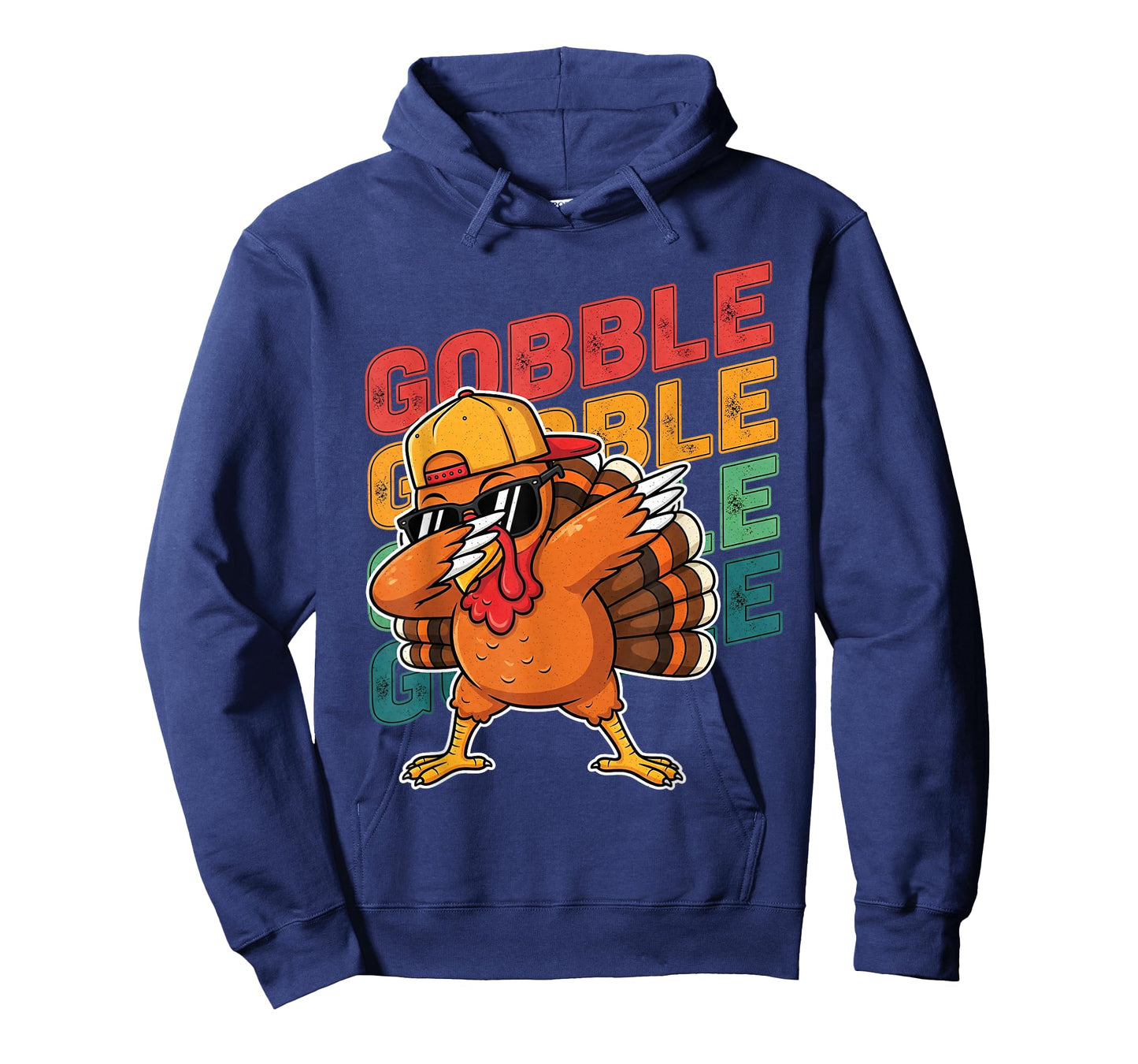 Thanksgiving Turkey Dabbing Gobble Funny Boys Kids T-Shirt