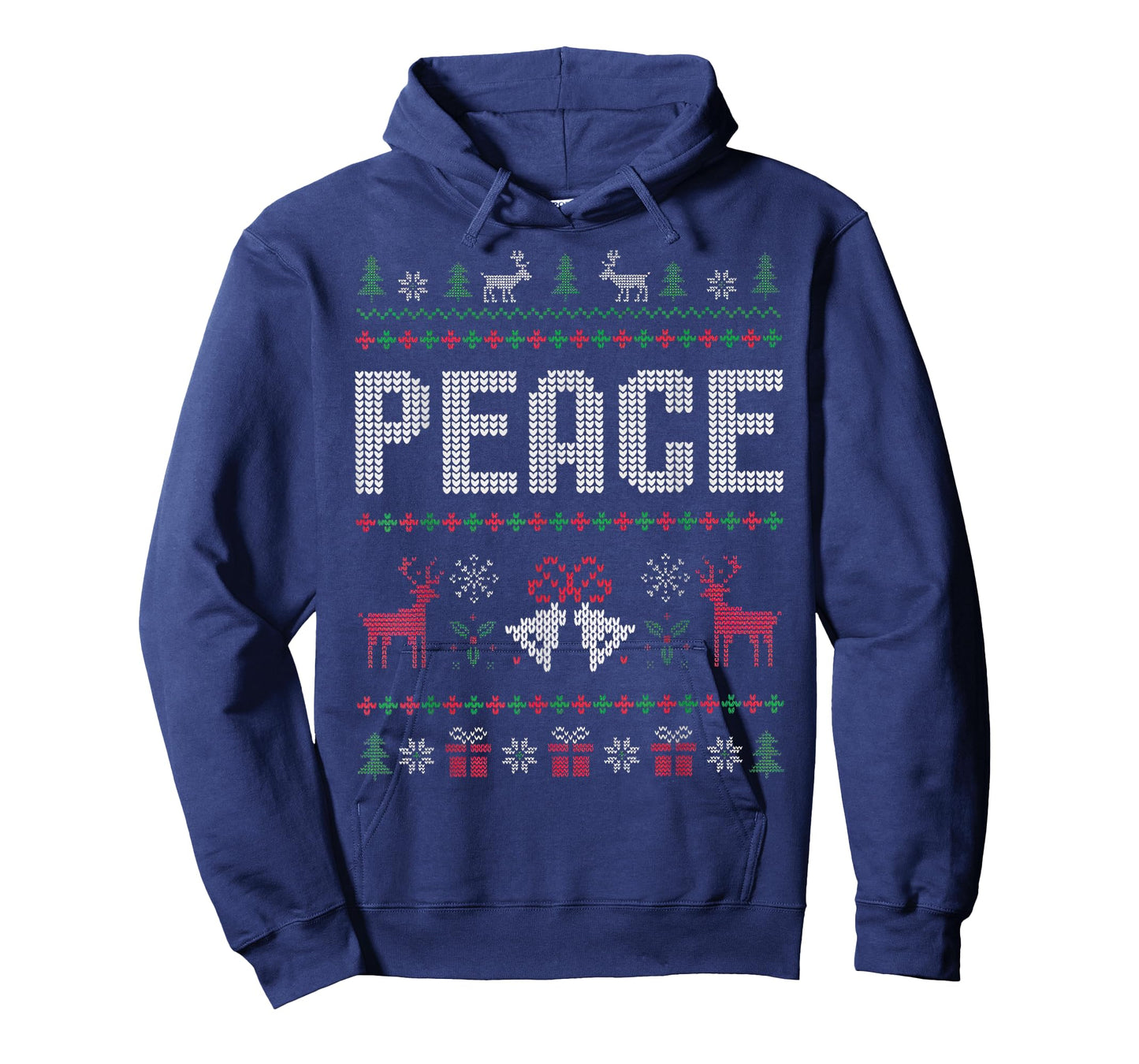 I Come in Peace Couple Matching Ugly Christmas Sweater T-Shirt