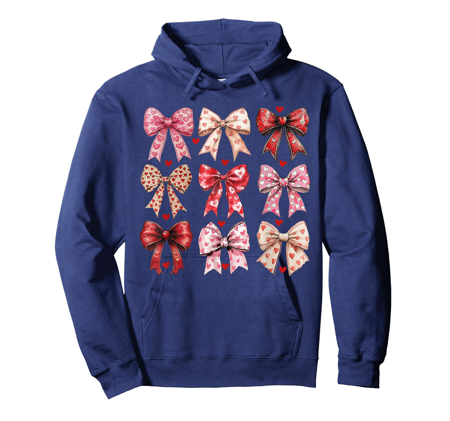 Valentine Hearts Leopard Coquette Bow Women Girls Boys T-Shirt