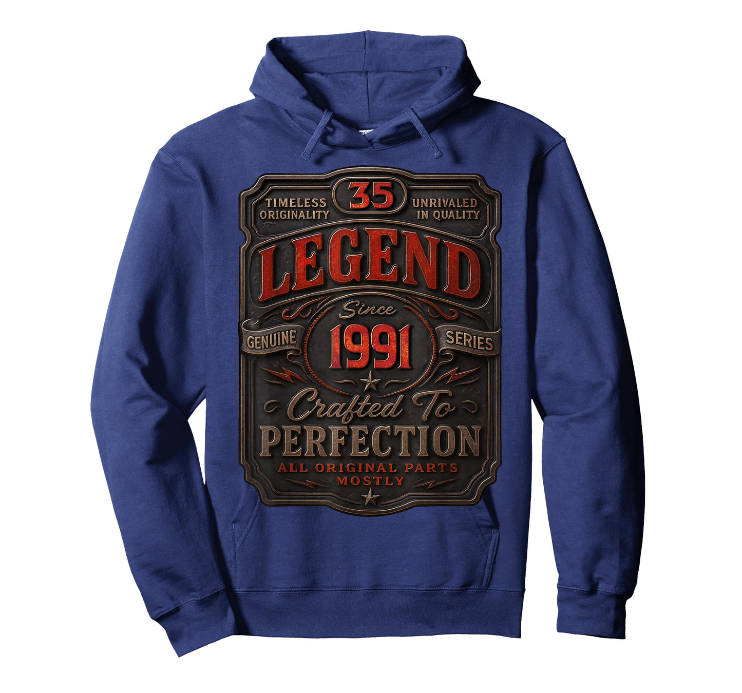 Vintage 1991 Limited Edition Shirt 35 Year Old 35th Birthday T-Shirt
