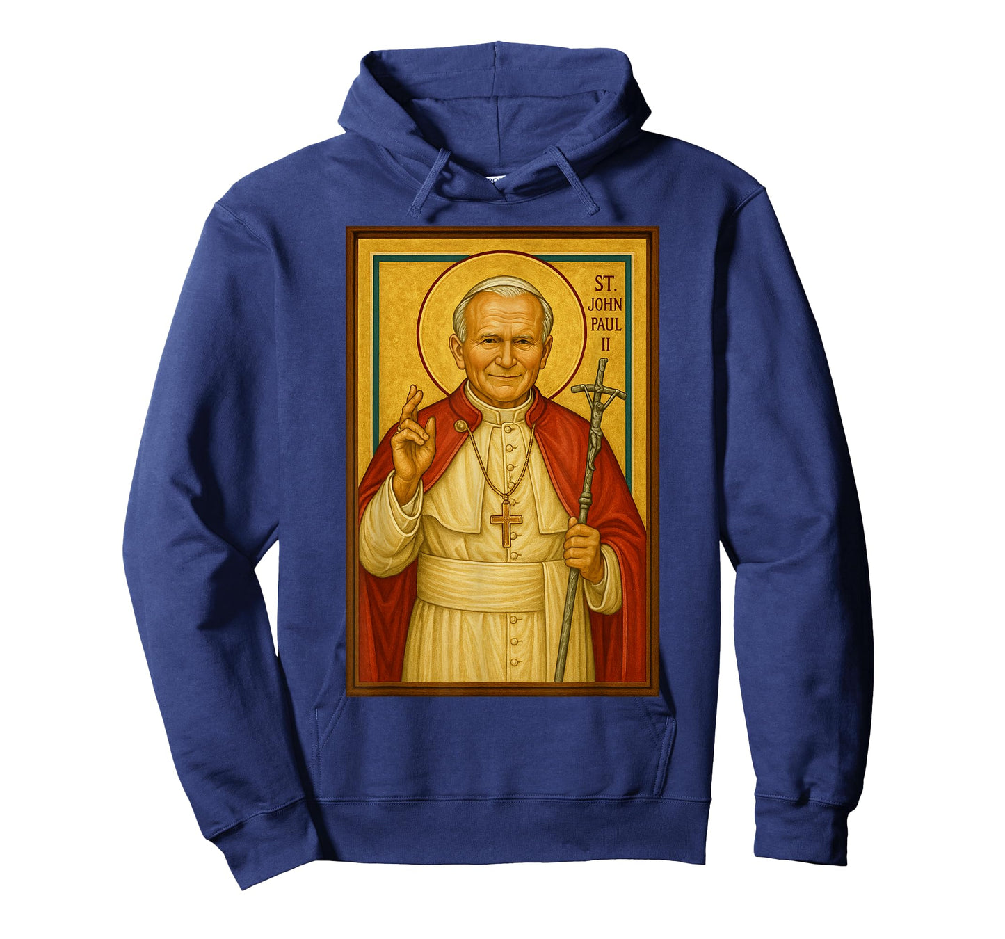 Catholic Christian Pope John Paul II Icon T-Shirt
