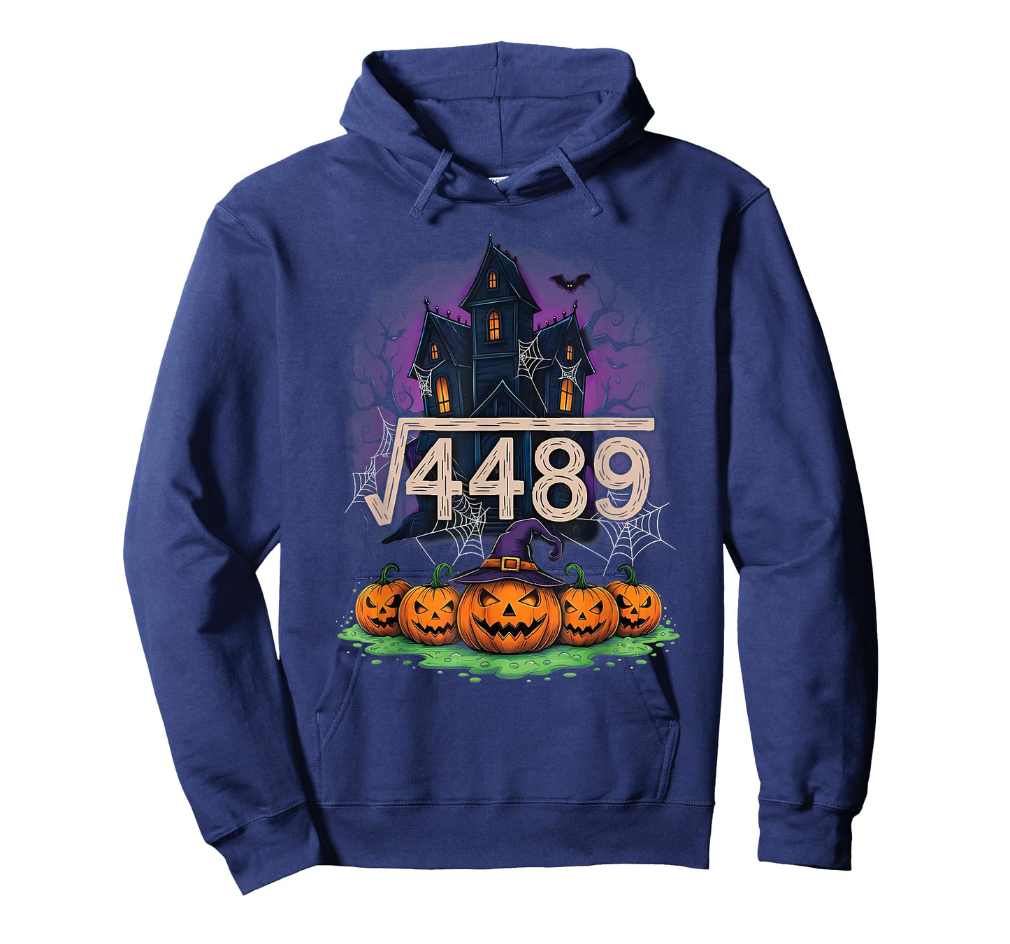 Square Root 4489 Funny Halloween Meme 67 Math Teachers Kids T-Shirt